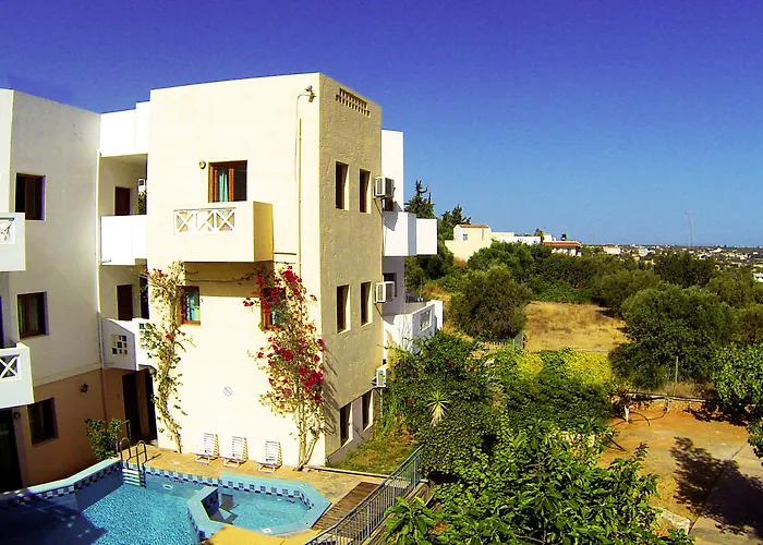 Romantica Lägenhetshotell Hersonissos (Crete)